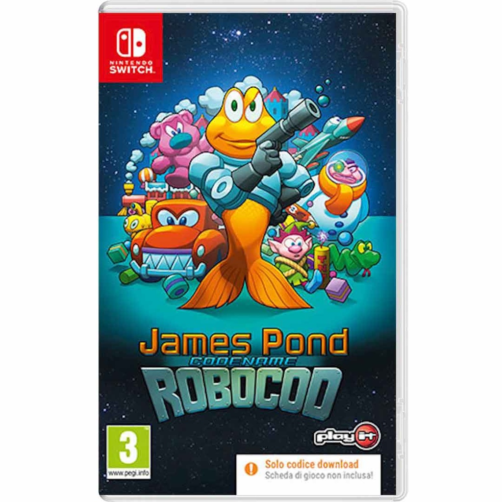 NS James Pond 2 - Codename Robocod (CIAB) PAL (Game Code)
