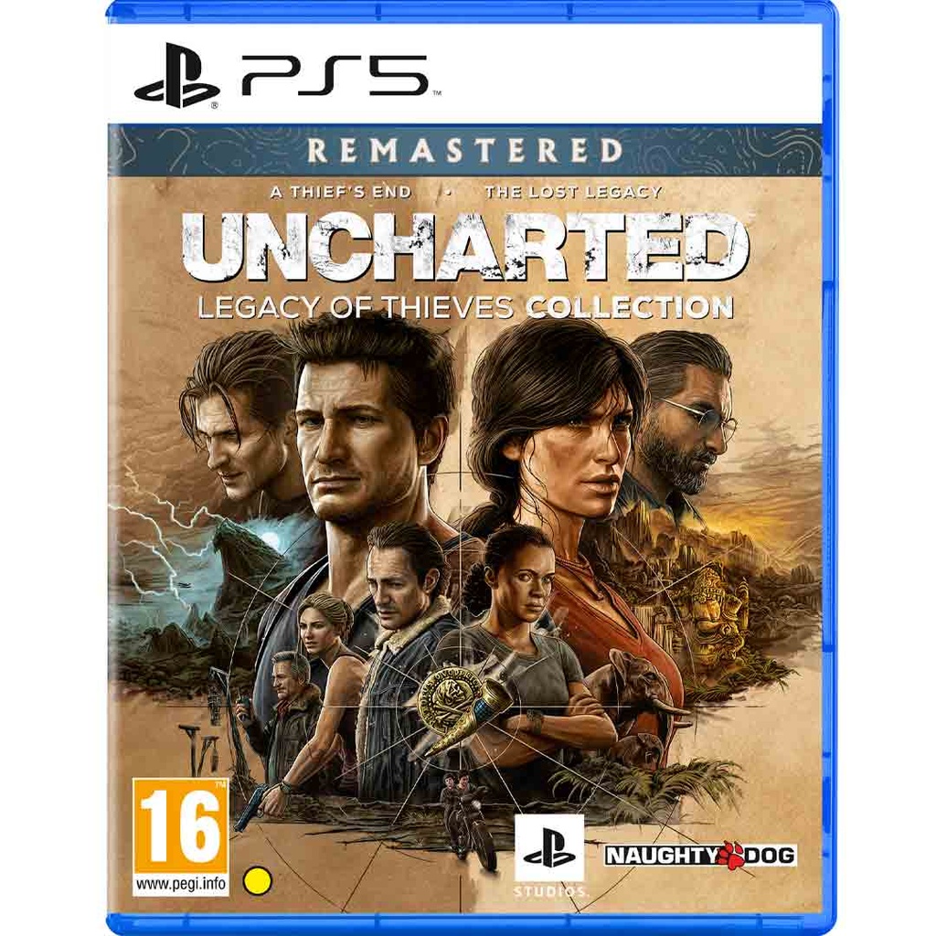 PS5 Uncharted: Legacy of Thieves Collection Remastered R2 (Arabic)