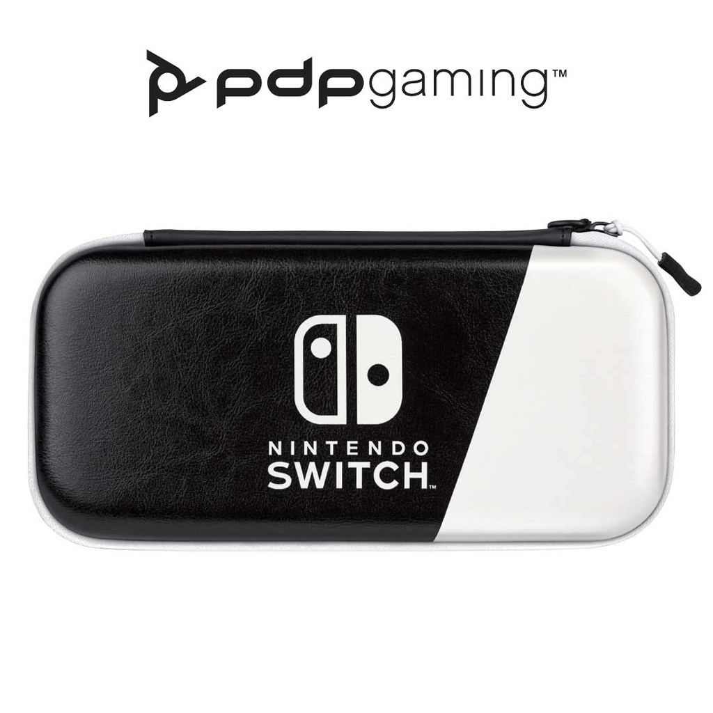 PDP NS Slim Deluxe Travel Case Black/White