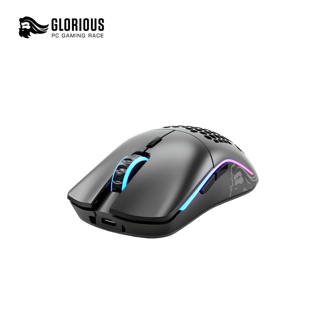 Glorious Model O- Wireless RGB Gaming Mouse - Matte Black