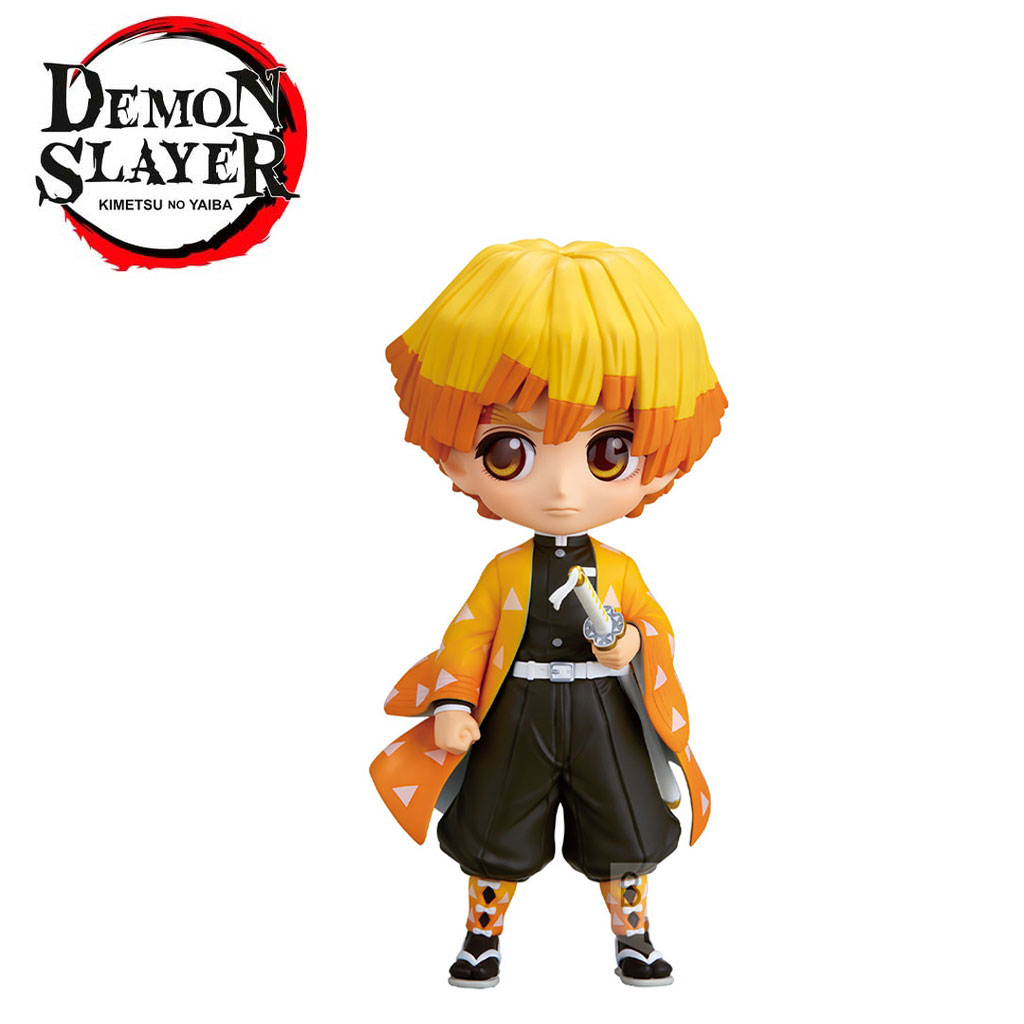 Banpresto - Q Posket Demon Slayer: Zenitsu Agatsuma II Ver.A Figure