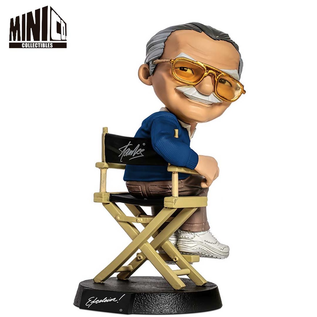 Iron Studios -  Stan Lee (Blue) - Pow! - MiniCo