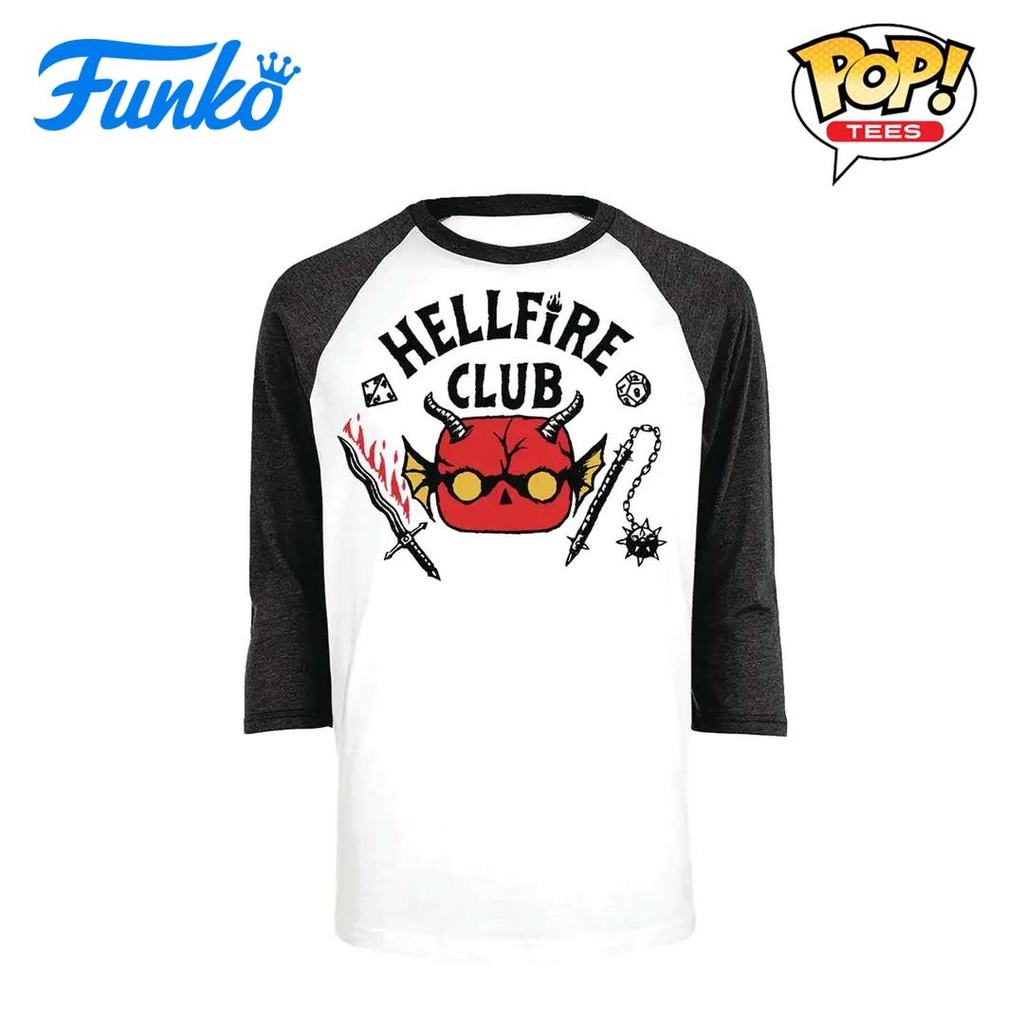 Stranger things Hellfire Club Adult boxed Pop! T-shirt 3XL