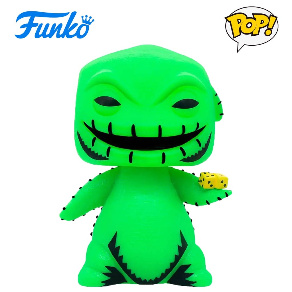 Funko POP! Disney: The Nightmare Before Christmas (BLKLT) - Oogie - Vinyl Figure