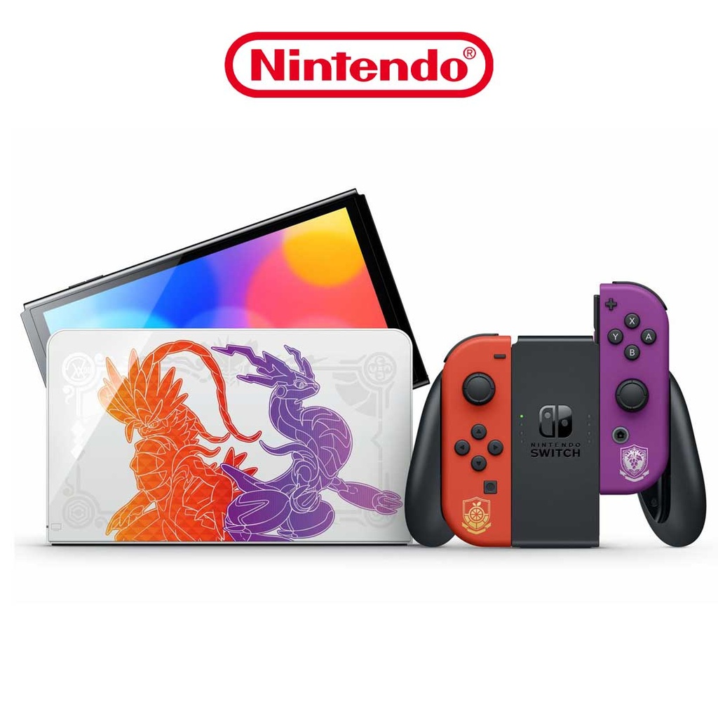 Nintendo Switch Console OLED  - Pokemon Scarlet and Violet Edition