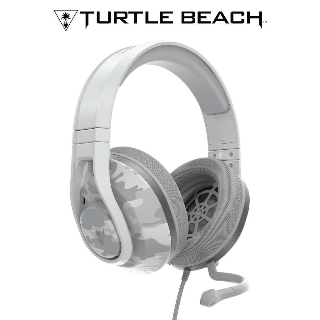 Turtle Beach Recon 500 Wired Gaming Headset: Arctic Camo