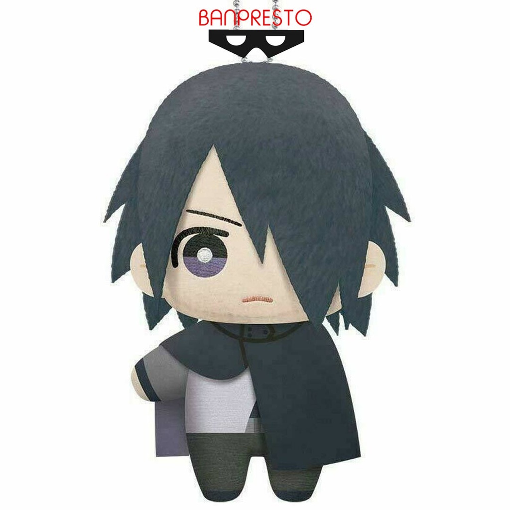 Banpresto Boruto Naruto Next Generations Tomonui Plush 15cm - Sasuke Uchiha