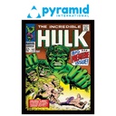 Pyramid - Hulk Comic Cover (Wooden Frame)