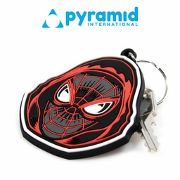 [682532] Pyramid - SPIDER-MAN MILES MORALES (HOODED) RUBBER KEYCHAIN