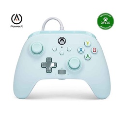 [687180] POWER A XBOX Series X|One Enhanced Wired Controller Cotton Candy Blue