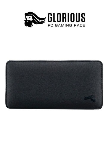 [204275] Glorious Wrist Rest Pad Anti Fraying Stitches Frame - Stealth Black