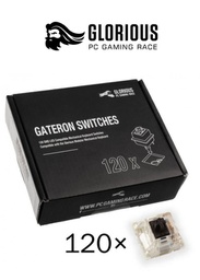 [204294] Glorious Gateron Switches 120X - Black