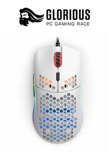 [354495] Glorious Model O- RGB Gaming Mouse - Matte White