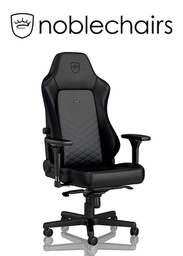 [434518] Noblechairs HERO Gaming Chair - Black/Blue