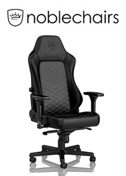 [434520] Noblechairs HERO Gaming Chair - Black/Platinum White