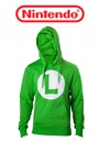 Nintendo - Hoodie With Luigi Logo - L