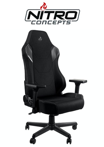[676215] Nitro Concepts X1000 - Black Gaming chair
