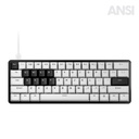 Pulsar PCMK 3 HE 60% Mechnical Keyboard ANSI White