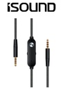 ISOUND AUDIO CABLE PLUS - BLACK