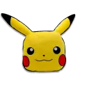 LYO Pokemon Pikachu Face Emotion 3D Cushion