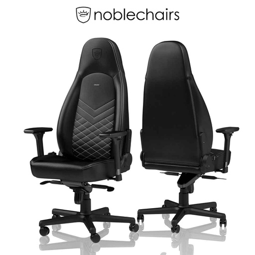 [676945] Noblechairs ICON Gaming Chair - Black/Platinum