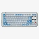 MelGeek Evangelion Centauri 80 Rei Ayanami Limited Edition Mechanical Gaming Keyboard