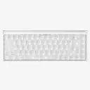 MelGeek Made68 UltraV2 Frost White Gaming Keyboard