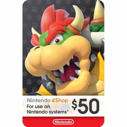 [677243] Nintendo eShop: 50$ - USA Account [Digital Code]