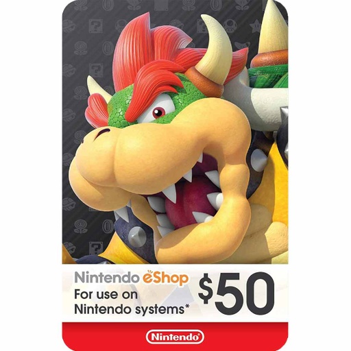 [677243] Nintendo eShop: 50$ - USA Account [Digital Code]