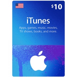 [677292] iTunes gift card 10$ US Account [Digital Code]