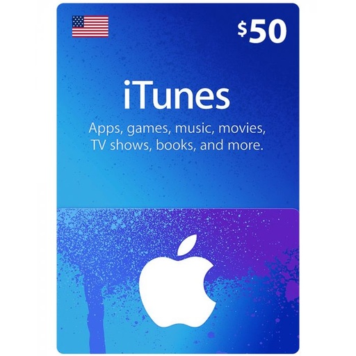 [677298] iTunes gift card 50$ US Account [Digital Code]