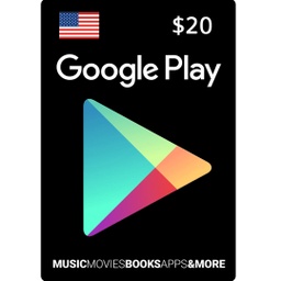 [677310] Google Play Gift Card 20$ US Account - [Digital Code]