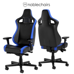 [677583] Noblechairs EPIC Compact Gaming Chair-Black/Carbon/Blue