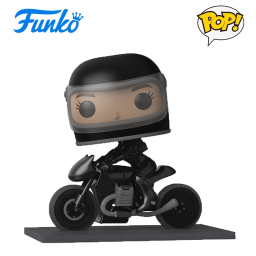 [678127] Funko POP! The Batman: Selina Kyle On Motorcycle 281 Figure