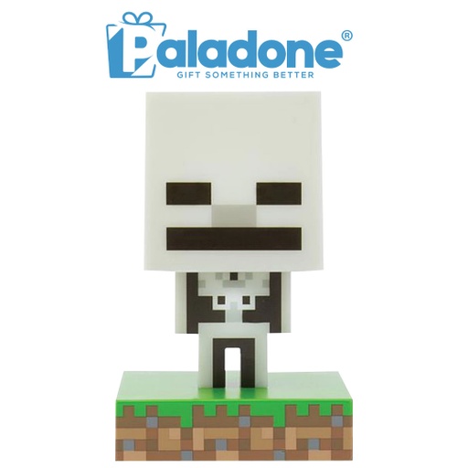 [678231] Paladone Minecraft Skeleton Icon Light