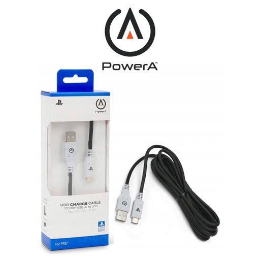[678282] PowerA USB-C Cable for PlayStation 5