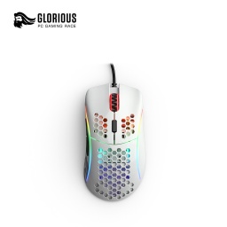 [678384] Glorious Model D RGB Gaming Mouse - Glossy White