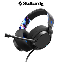 [679190] Skullcandy SLYR Pro Multi-Format Wired Gaming Headset - Black and Blue DigiHype